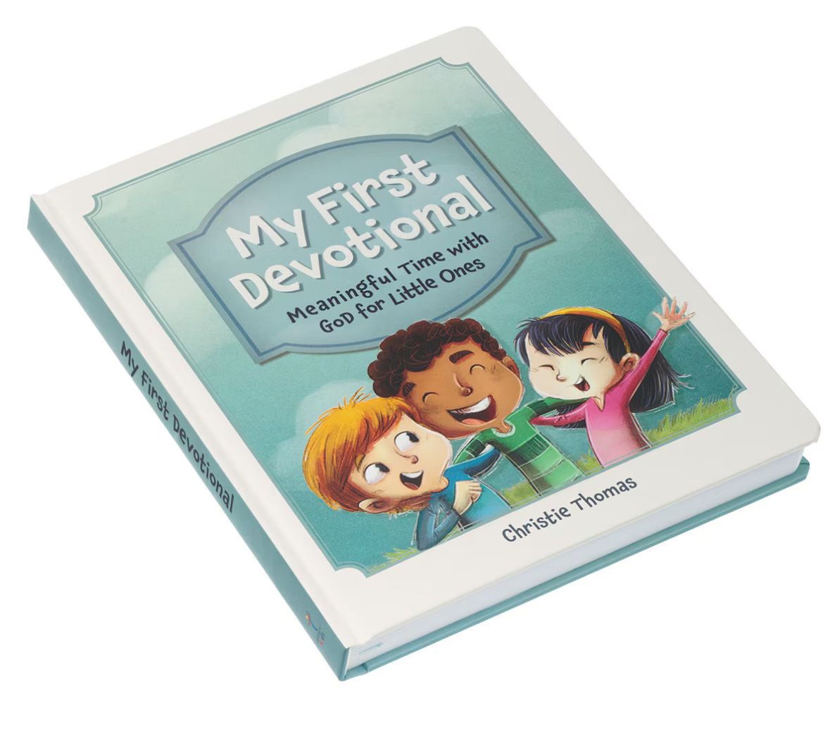 Christian Art My First Devotional Teal Hardcover Devotional Book