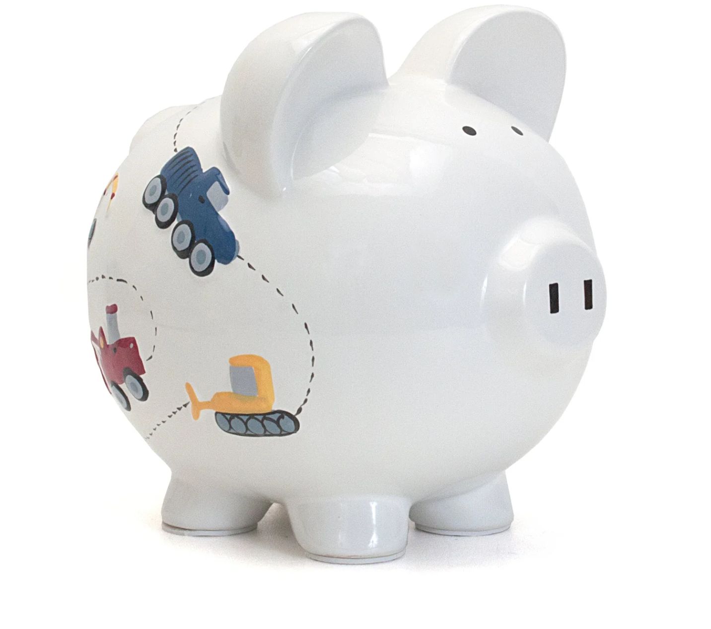 Child to Cherish White Construction Pig