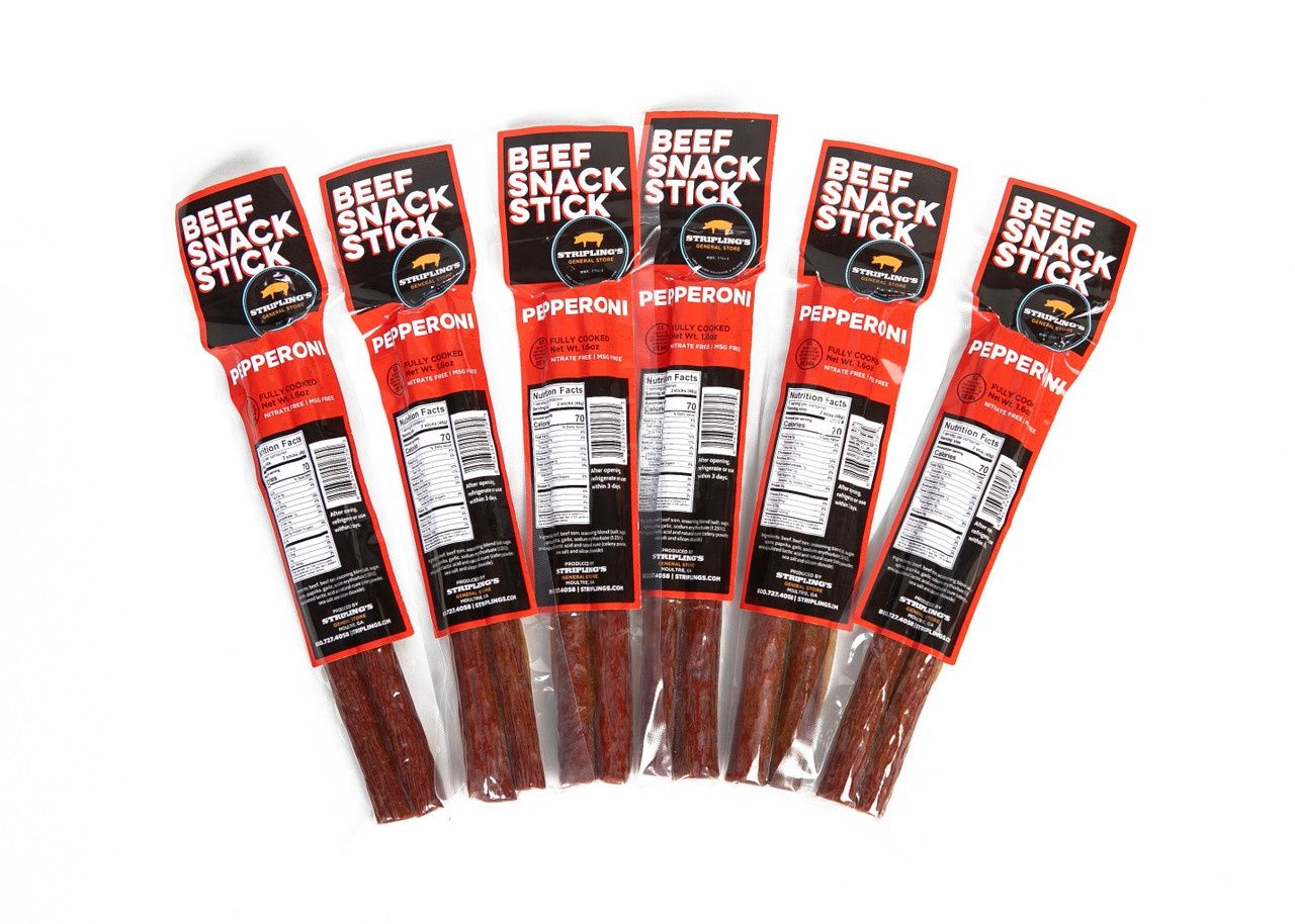 Striping&#39;s Snack Sticks Pepperoni