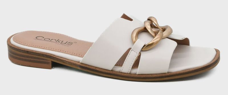 Corkys Off The Chain Sandals- Ivory