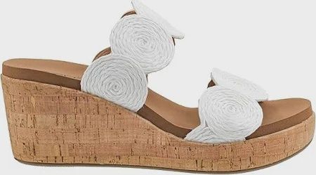 Corkys Make a Toast Wedge- Ivory