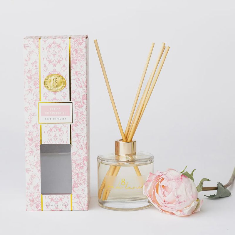 Oak Lane Peony Grapefruit Reed Diffuser