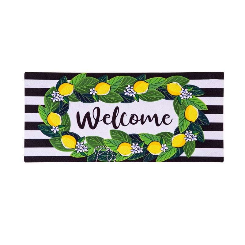 Evergreen Magnolia Leaves and Lemon Sassafras Switch Mat
