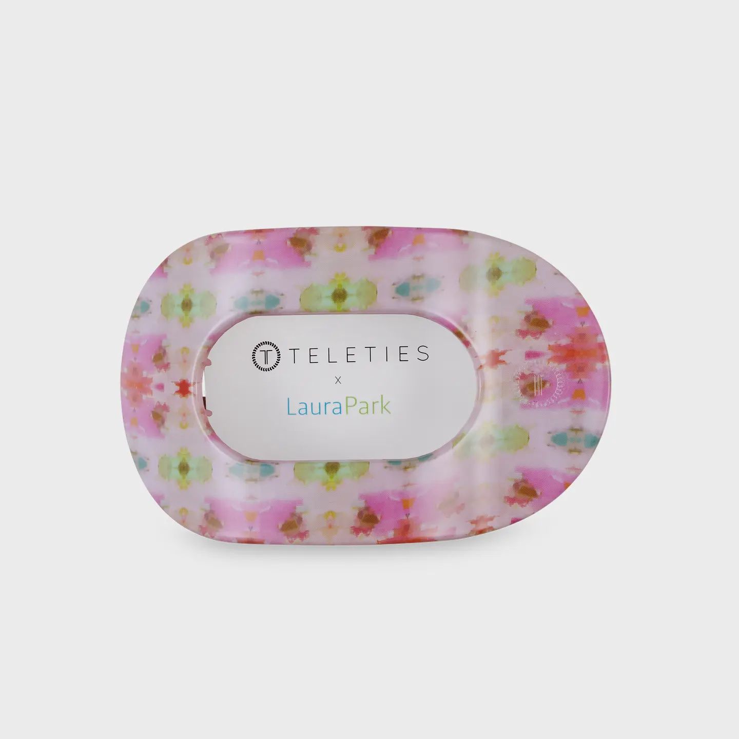 Teleties Giverny Medium Flat Round Hair Clip