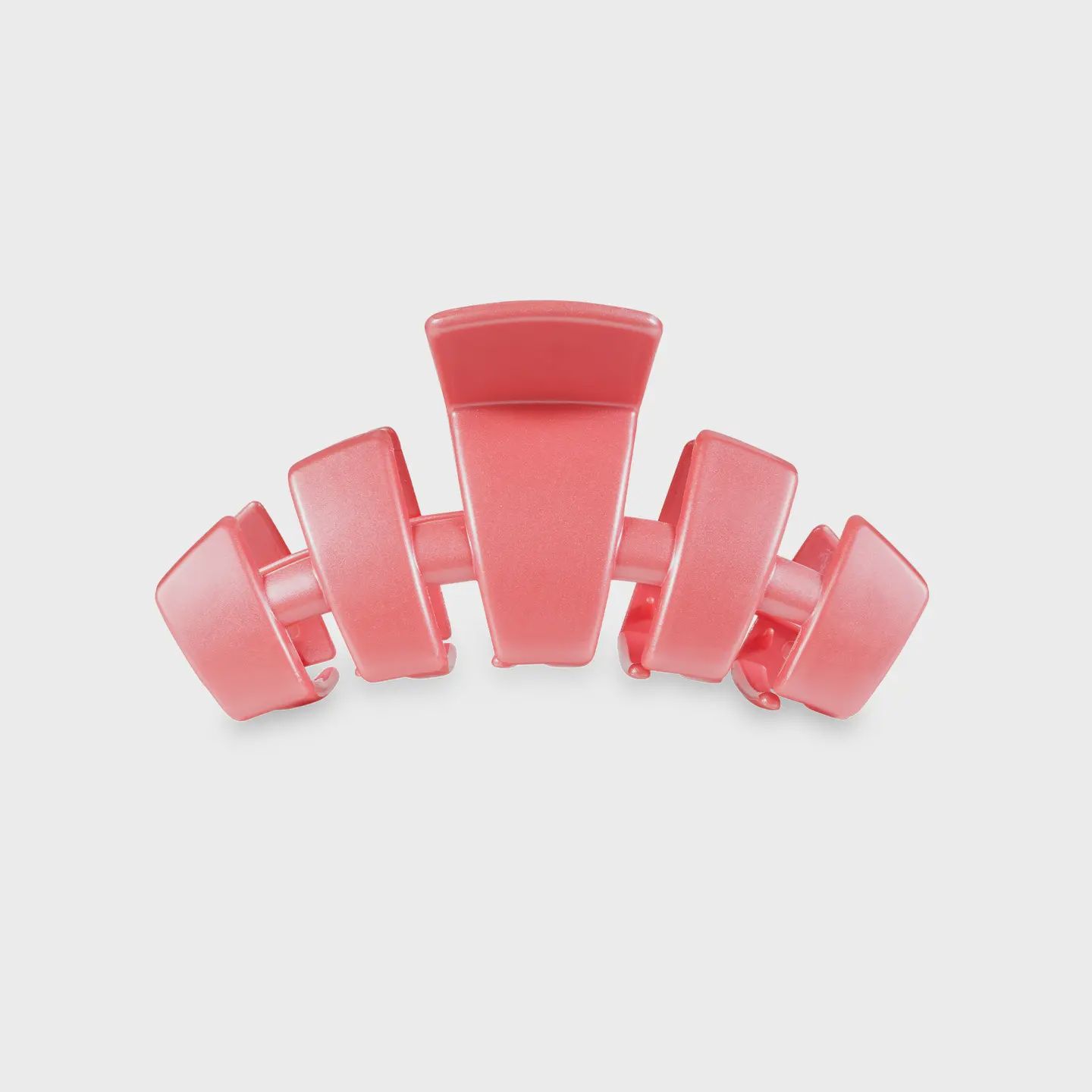 Teleties Calming Coral Small Classic Hair Clip