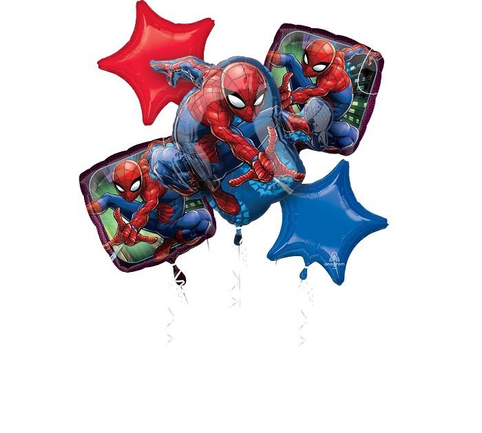 Marvel Spider Man Balloon Bouquet