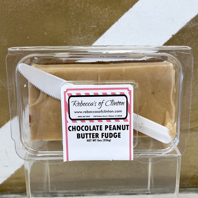 Rebecca&#39;s of Clinton Chocolate Peanut Butter Fudge