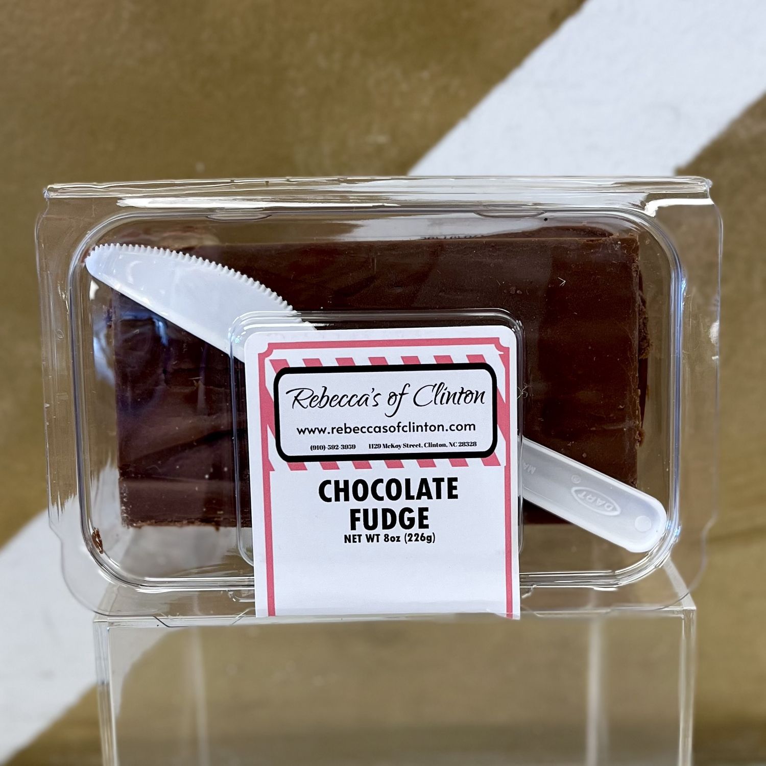 Rebecca&#39;s of Clinton Chocolate Fudge