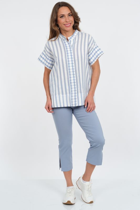 Lior Sidney Chambray Capri Pant