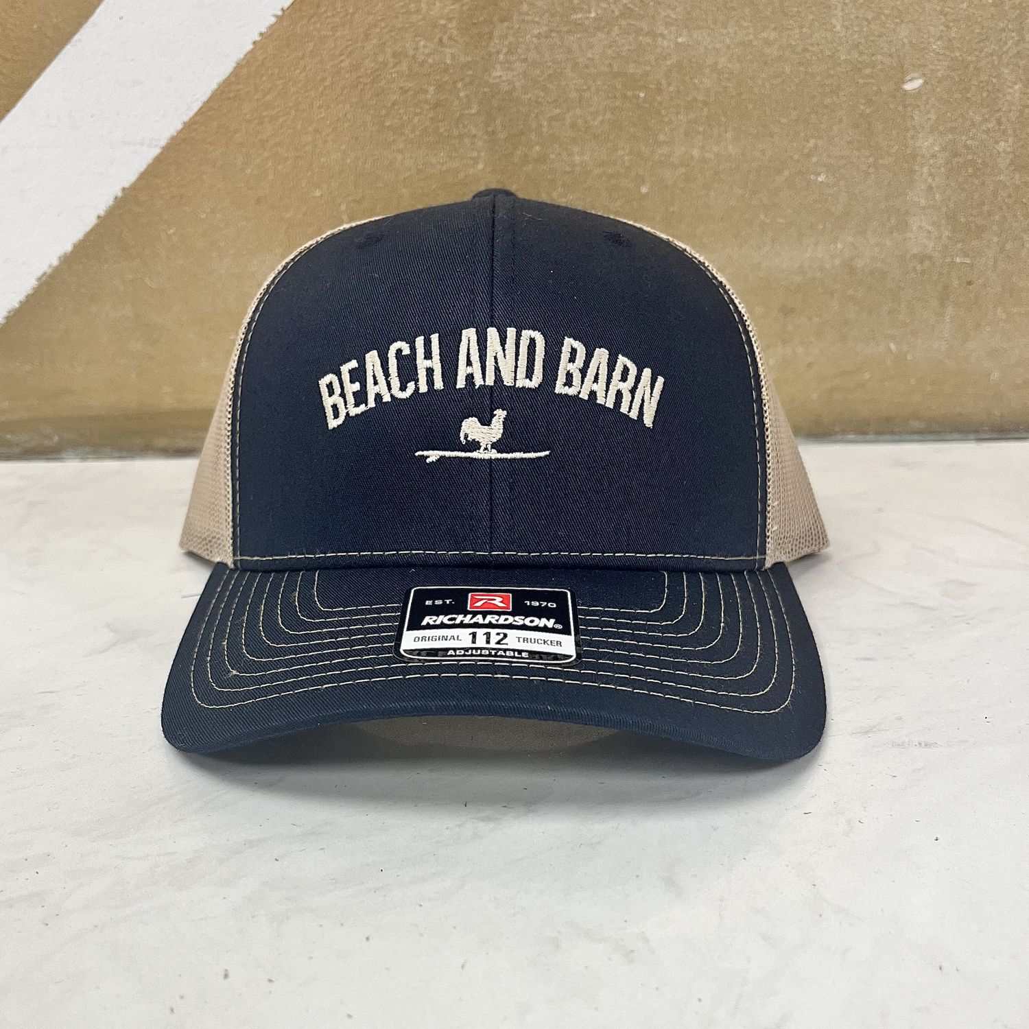 Beach and Barn Nomadic Homebody Snapback- Navy/Khaki