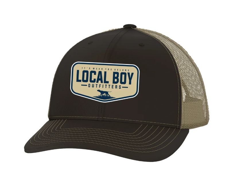 Local Boy Pointer Badge Trucker Hat