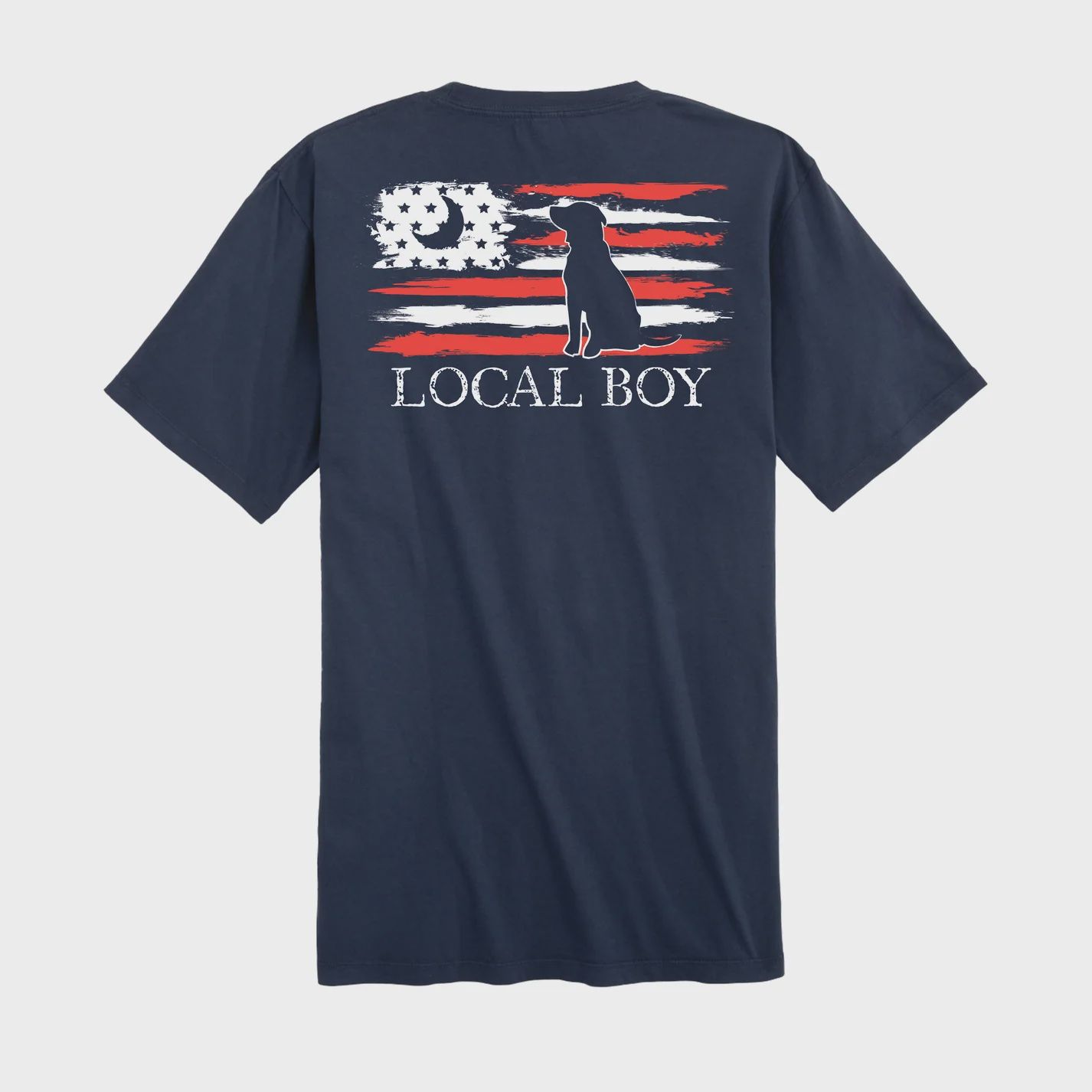Local Boy Outfitters China Blue Painted USA T-Shirt