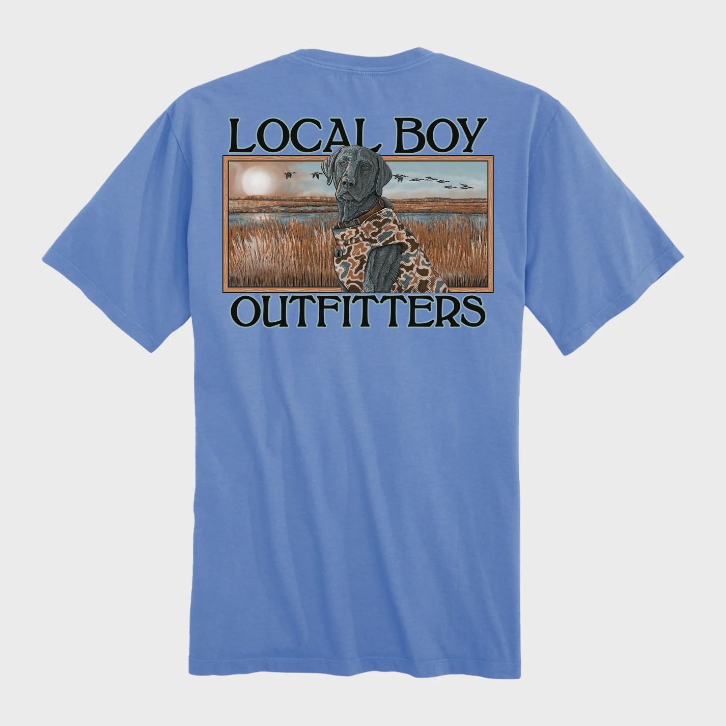 Local Boy Outfitters Marina Marsh Dog T-Shirt