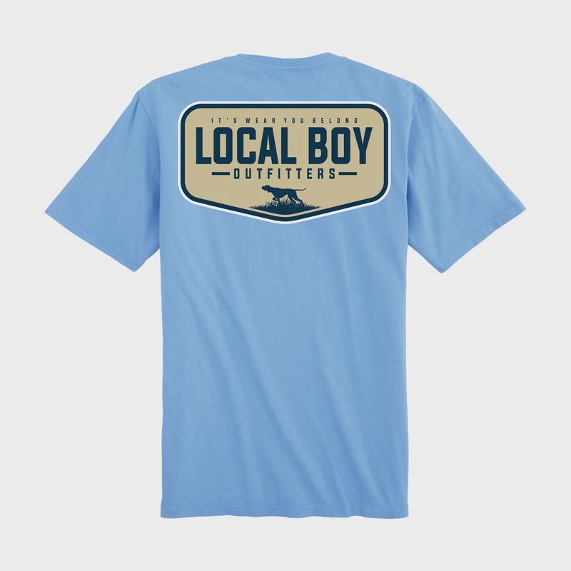 Local Boy Outfitters Washed Denim Pointer Badge T-Shirt