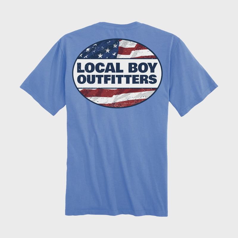 Local Boy Outfitters Marina Youth Distressed USA T-Shirt