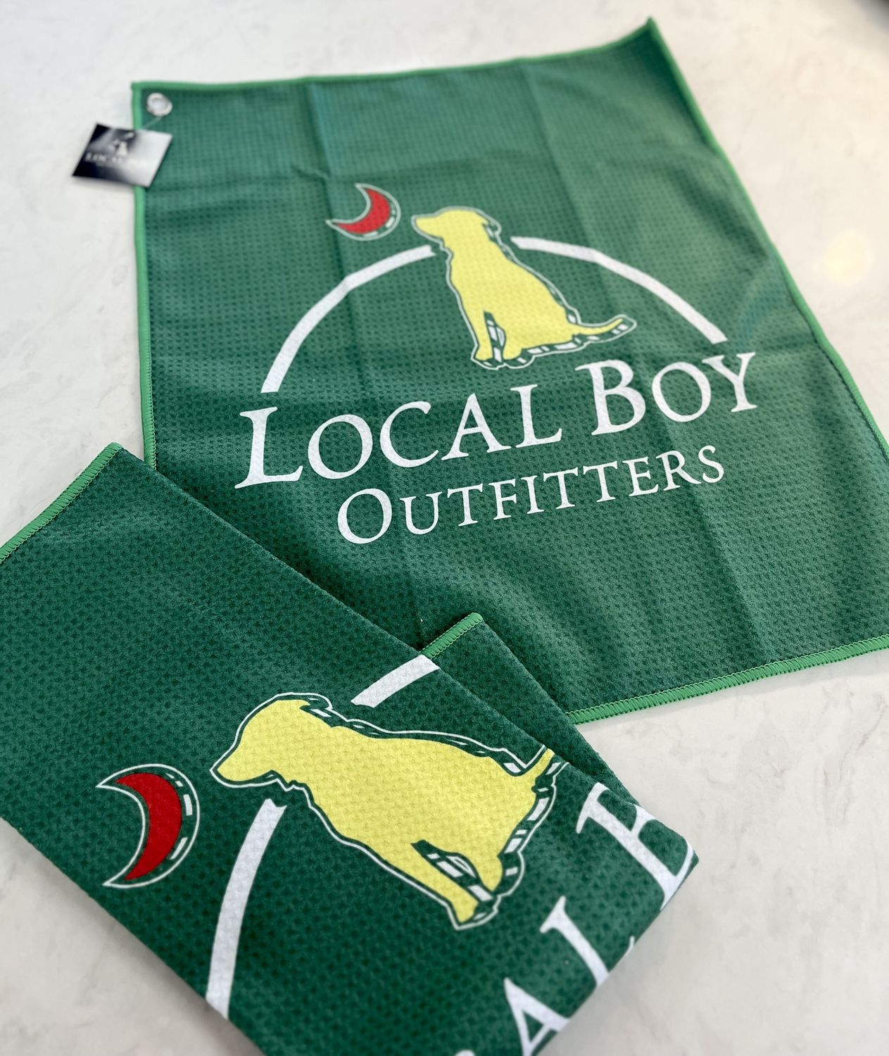 Local Boy Outfitters Fairway Golf Towel - Green