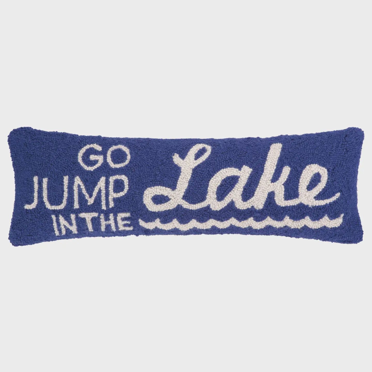 Peking Handicraft Go Jump in the Lake Hook Pillow