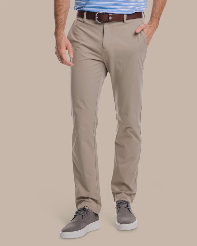 Southern Tide Jack Performace Pant- Sandstone Khaki