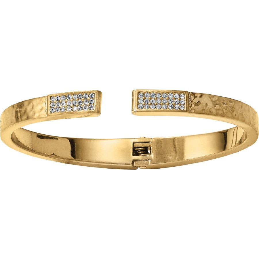 Brighton Meridian Zenith Hinged Bangle- Gold
