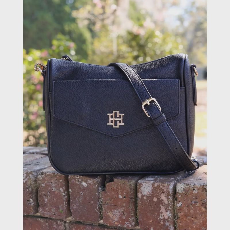 Caroline Hill Lainey Crossbody Black