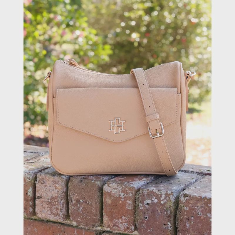 Caroline Hill Lainey Crossbody Tan