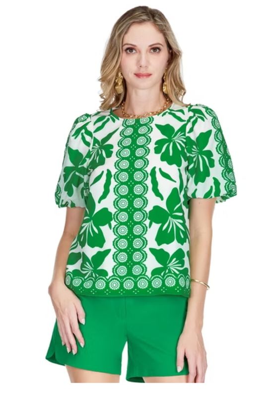 Jade Melody Tam Emerald Moments Top