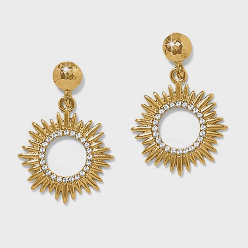 Brighton Solara Post Drop Earrings- Gold