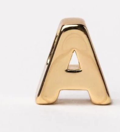 Michelle McDowell Luxe Charm Letters, Letter: A