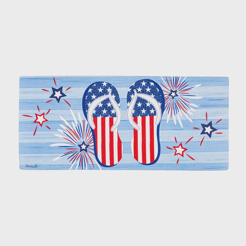 Evergreen Freedom Flip Flops Sassafras Switch Mat
