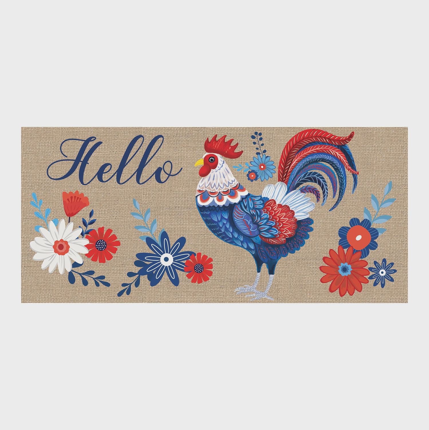 Evergreen RWB Rooster Sassafras Switch Mat Insert