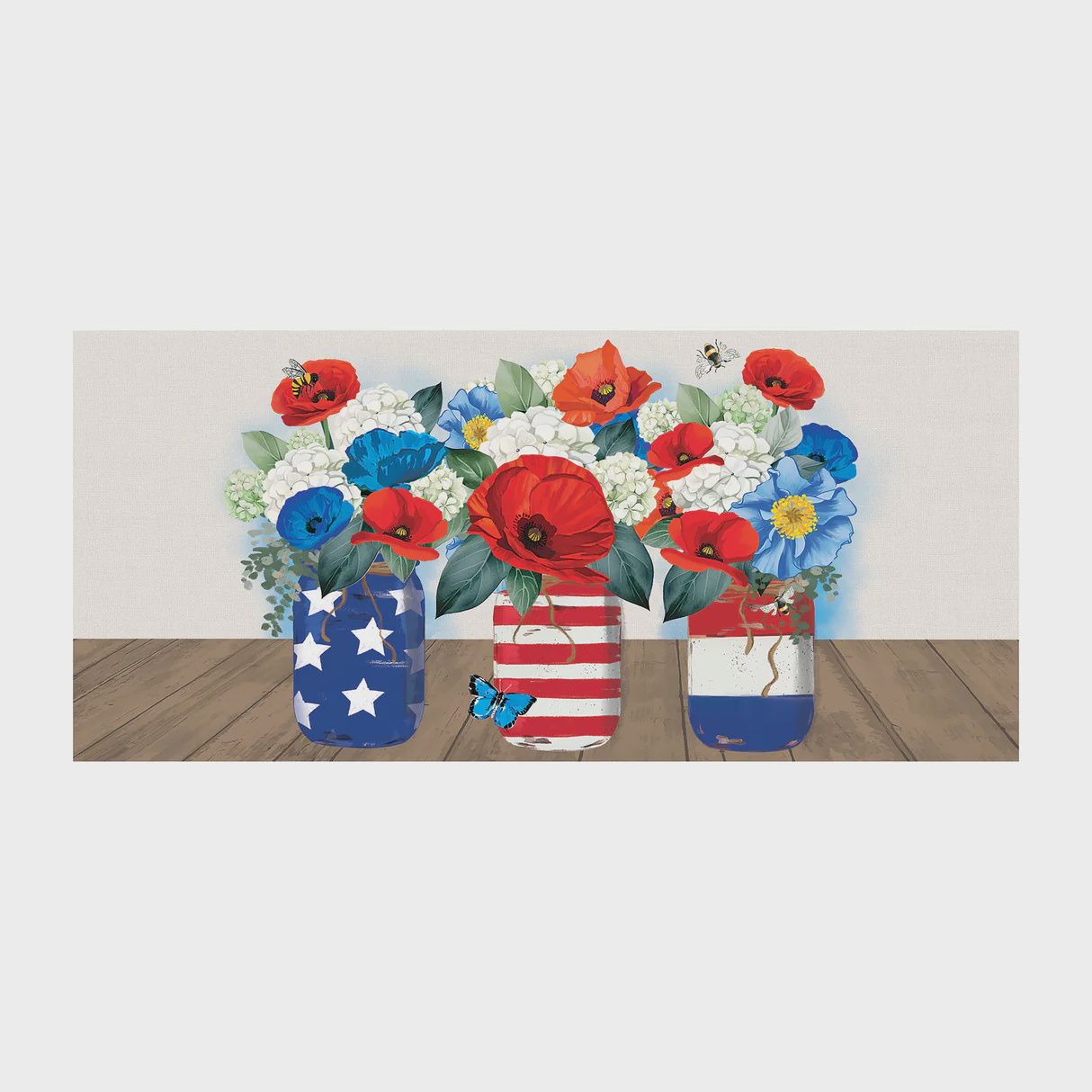 Evergreen RWB Jars Sassafras Switch Mat