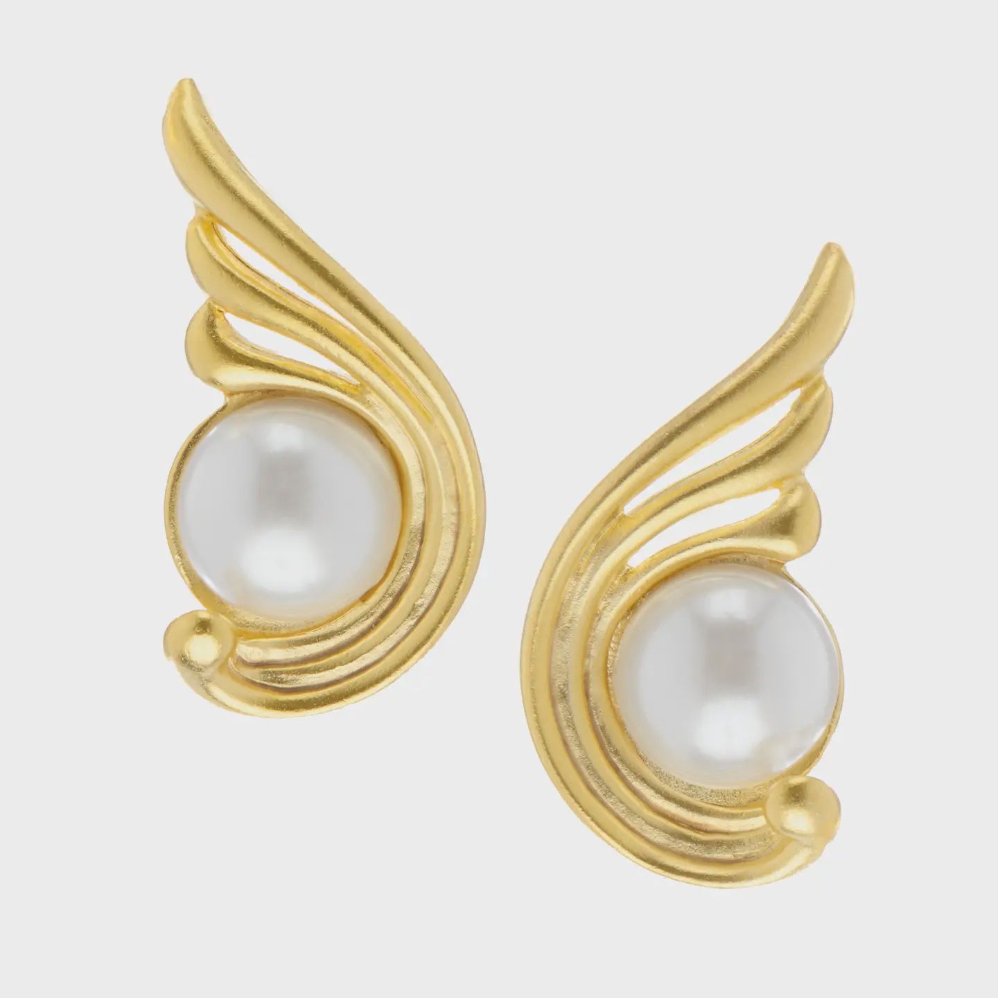 Susan Shaw Villa Artemis Pearl Studs