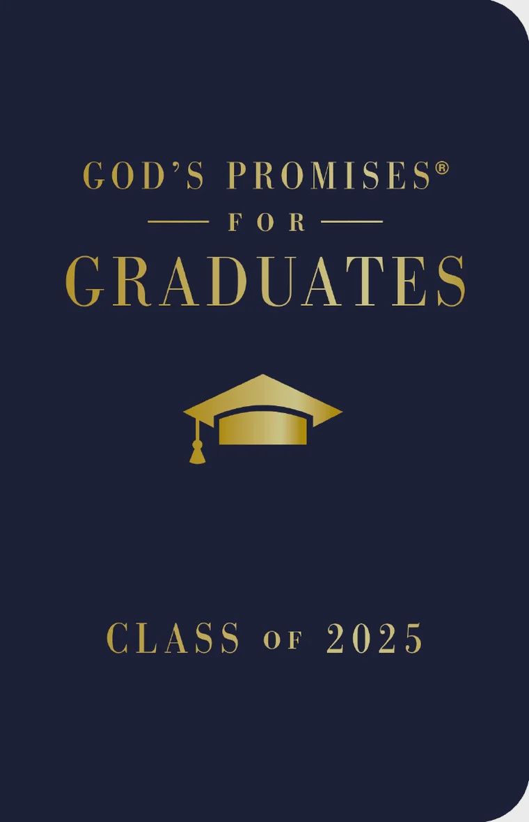 God&#39;s Promises for Graduates: Class of 2025 - Navy NKJV