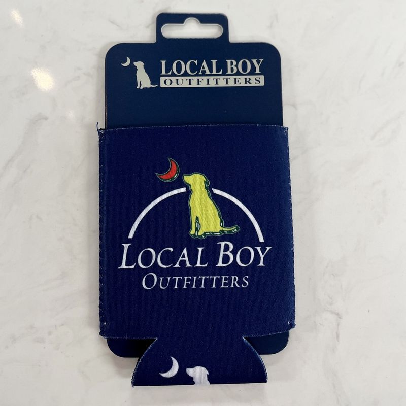 Local Boy Fairway Navy Koozie