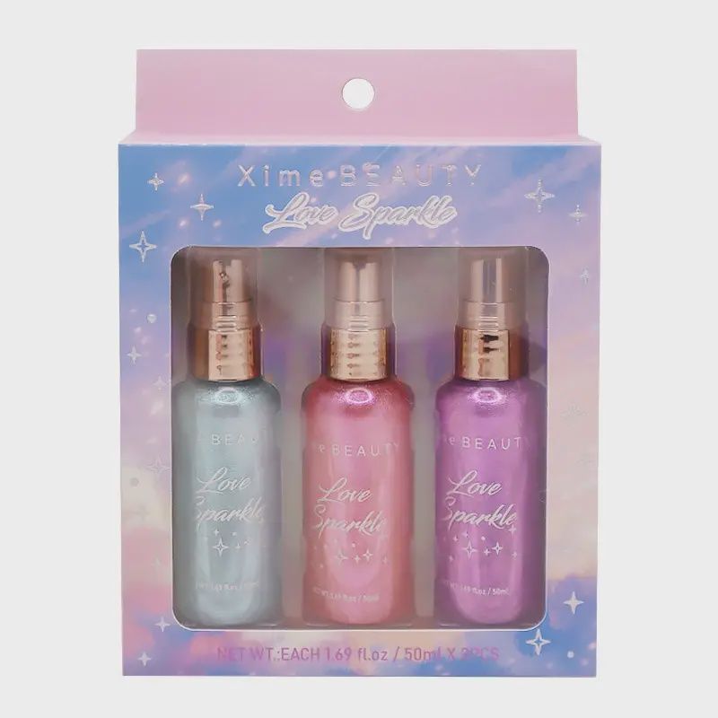 Body Shimmer 3pc Spray Set