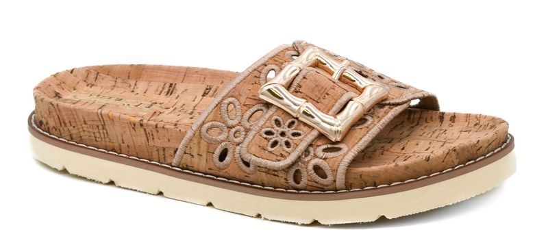 HeyGirl by Corkys Slid In My DM Sandal- Cork