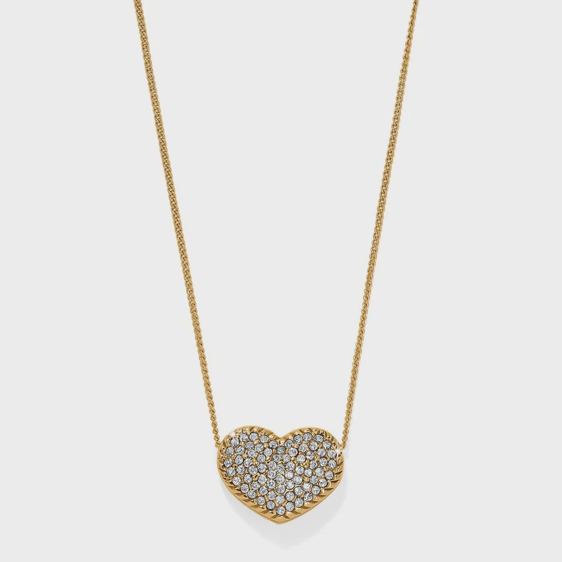 Brighton Gold Illumina Celeste Heart Bold Necklace