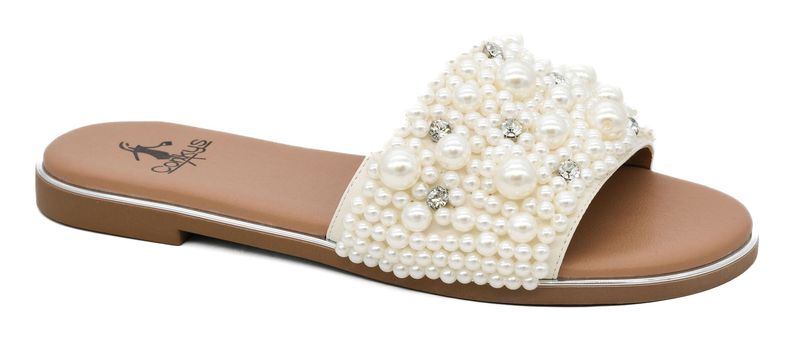 Corkys Gimme Kiss Sandal- Ivory
