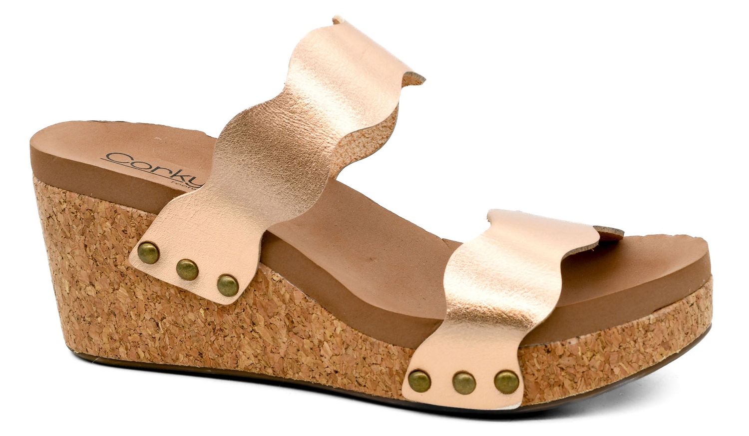 Corky&#39;s Rose Gold Obviously Sandals