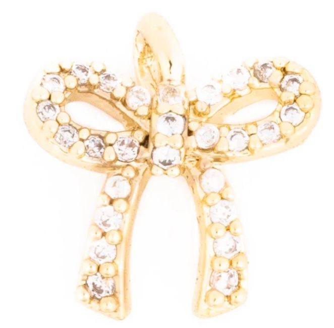 Michelle McDowell Luxe Bow Pave Charm