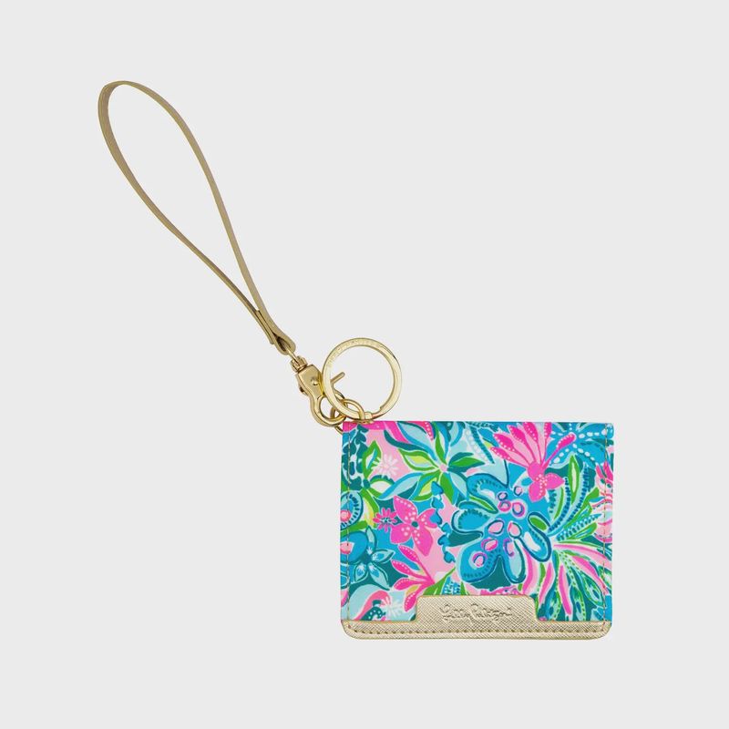 Lilly Pulitzer Snap Card Case- Golden Hour