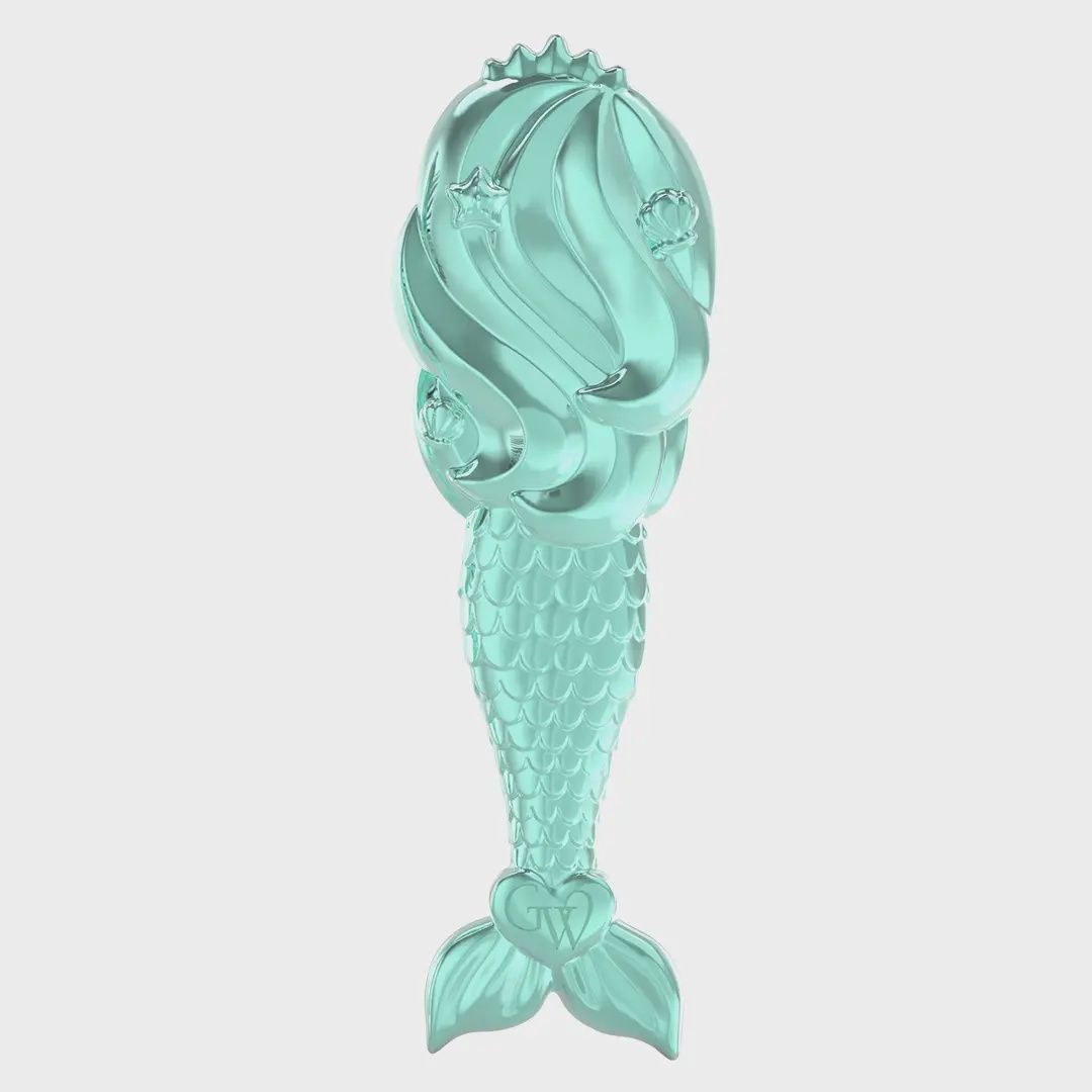 Glimmer Wish Mermaid Hair Detangling Brush