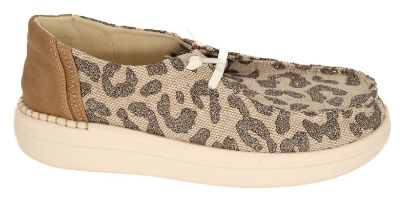 Corkys Kayak 2 Sneaker - Tan Metallic Leopard
