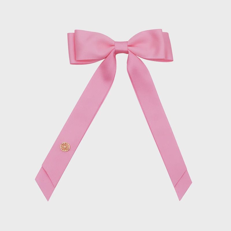 Lilly Pulizter Bow Clip- Conch Shell Pink