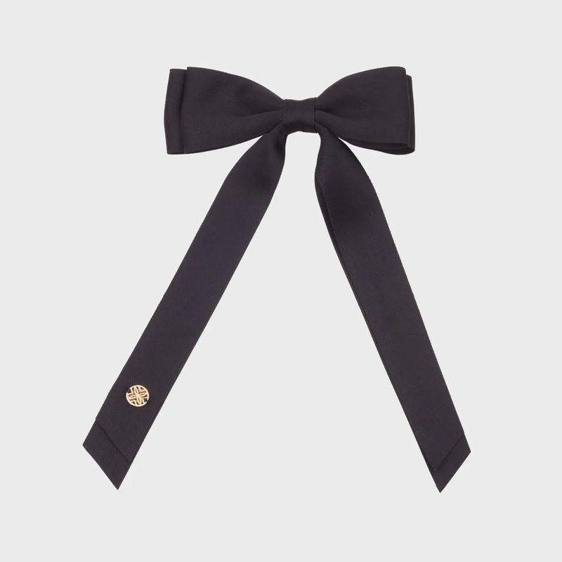 Lilly Pulizter Bow Clip- Black
