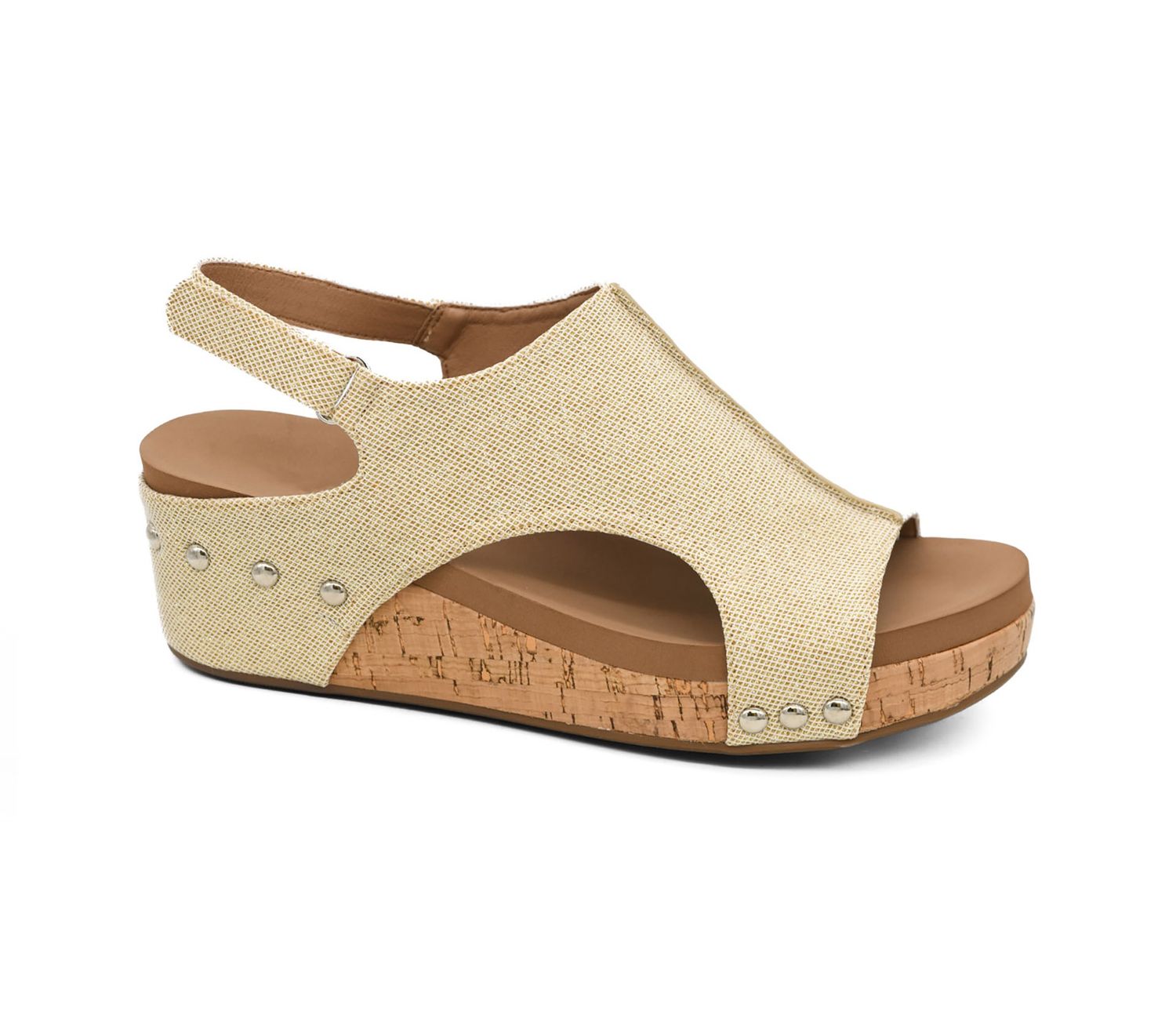 Corkys Gold Shimmer Volta ll Wedge