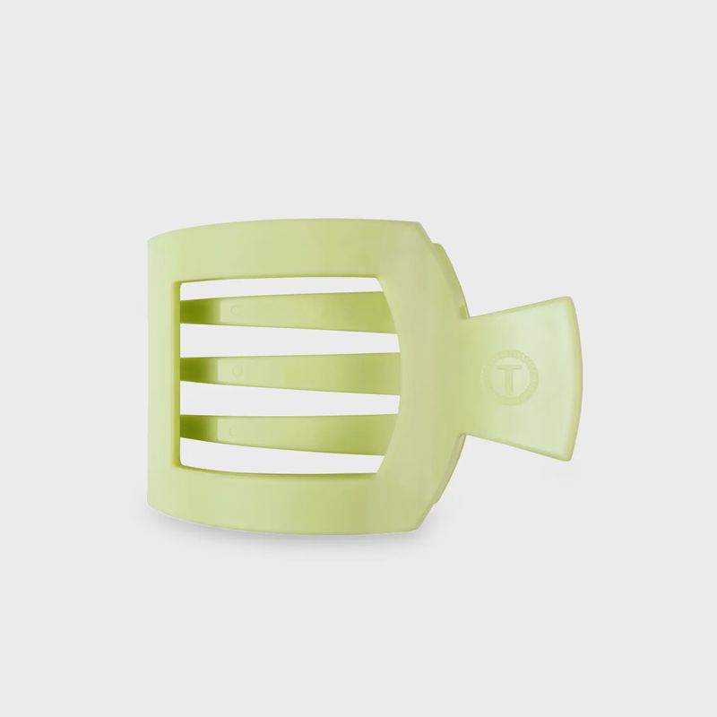 Teleties Aloe, There Medium Square Flat Hair Clip