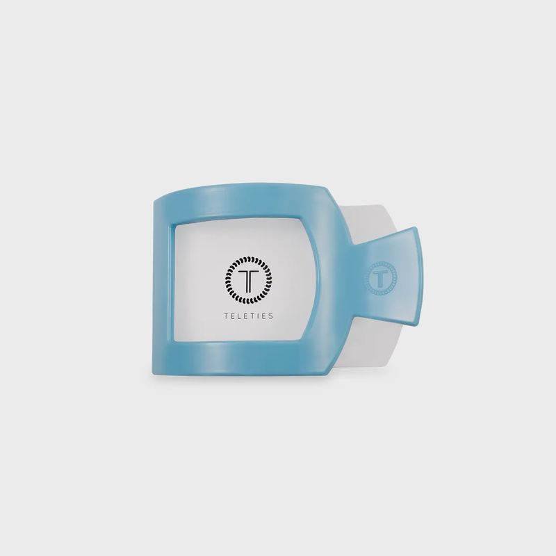 Teleties Flat Square Hair Clip - Small - Summer Sky