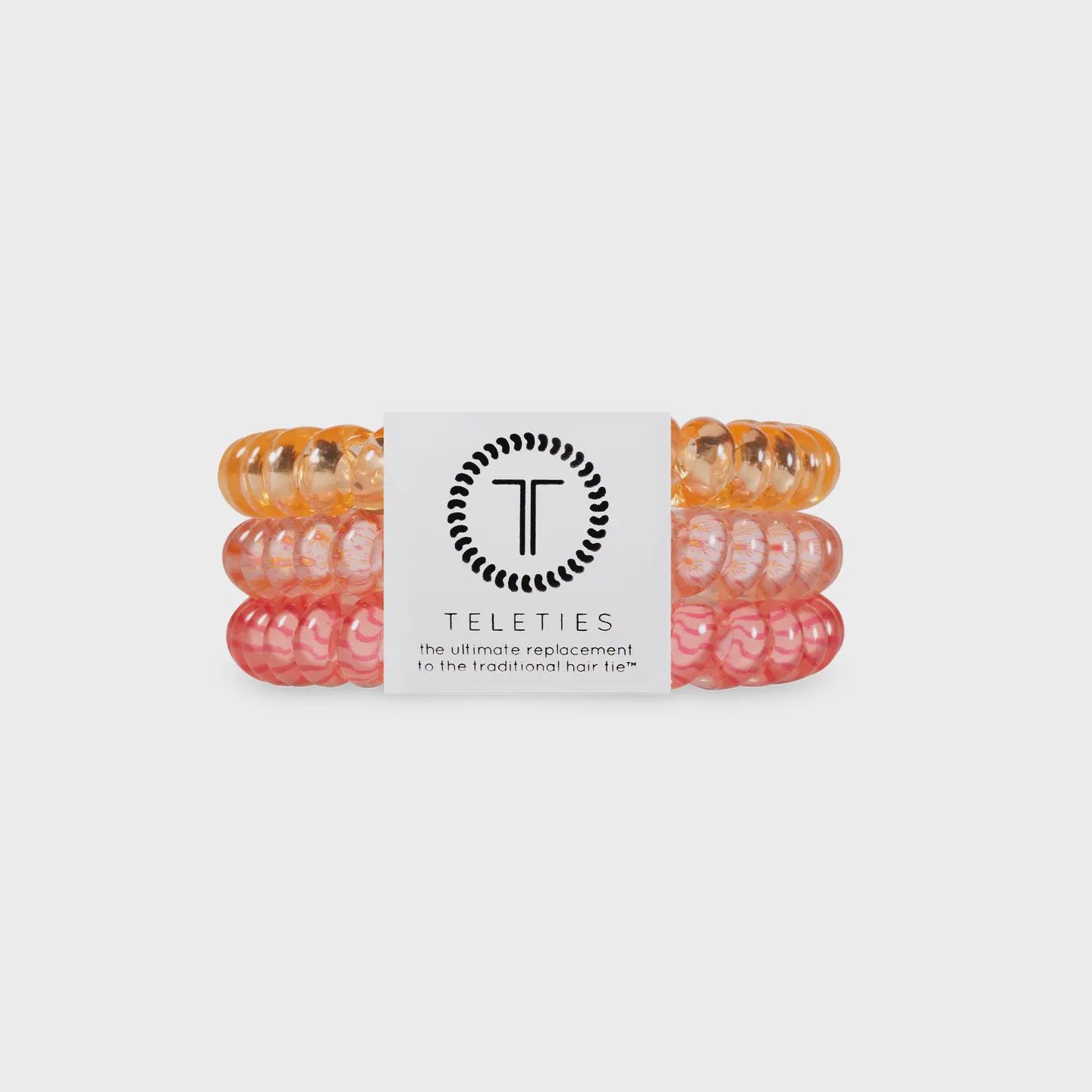 Teleties Sunny Days Ahead Large Spiral Hair Coil