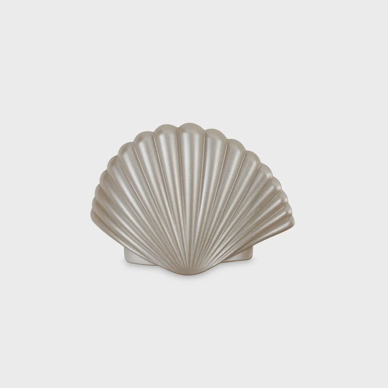 Teleties Shimmering Shell -Tiny - Flat Hair Clip